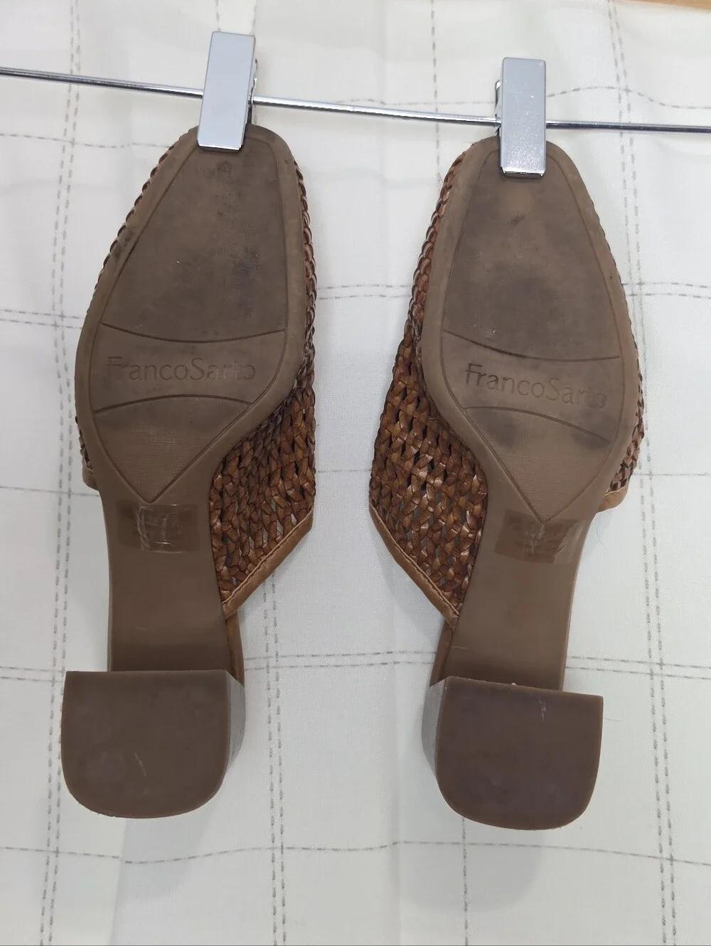 Franco Sarto Woven Heels